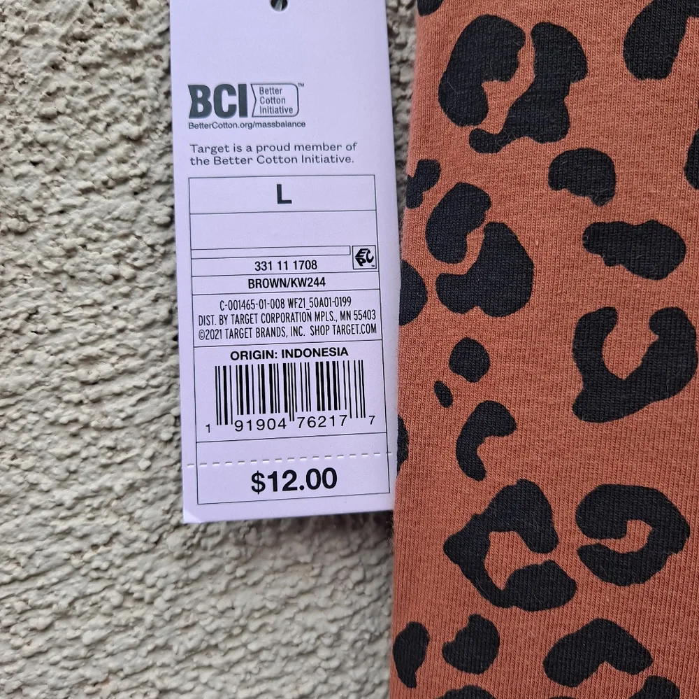 Womens Wild Fable Leopard , Size L, NWT - Picture 6 of 9